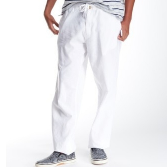 Broletto Other - NWT Brolleto Men's White Linen Pants Size XL
